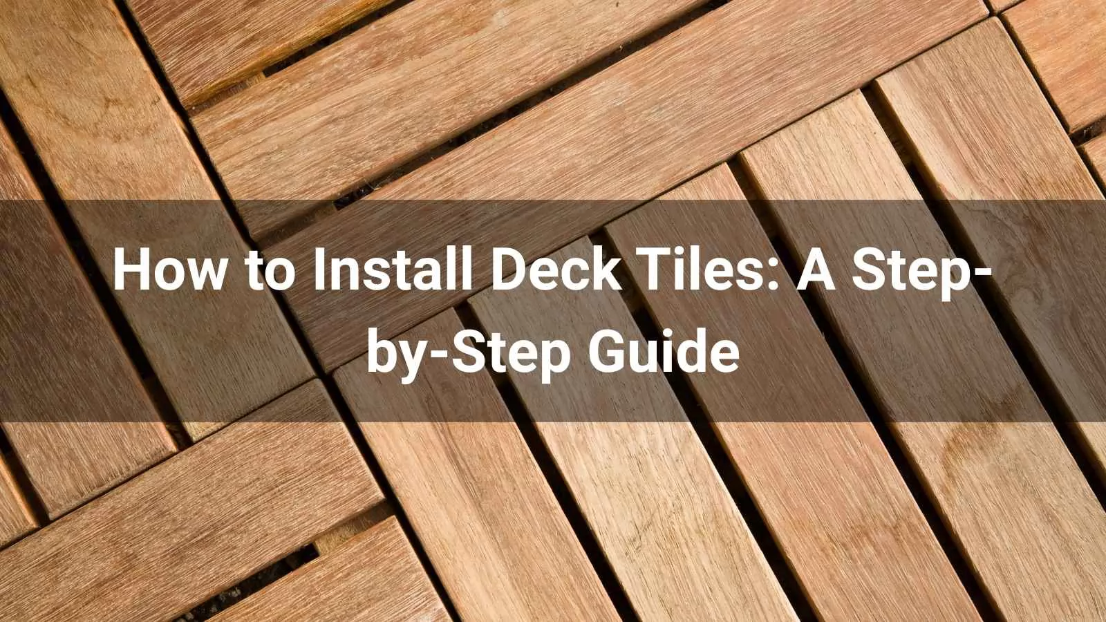 Deck Tiles